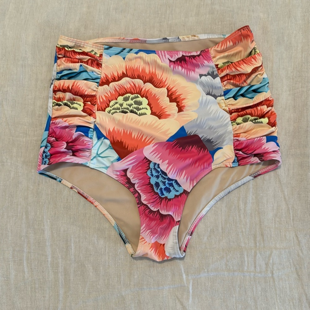 Kortni Jeane UNICORN swimsuit bottoms size small
